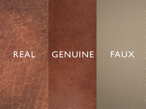 real vs real leather